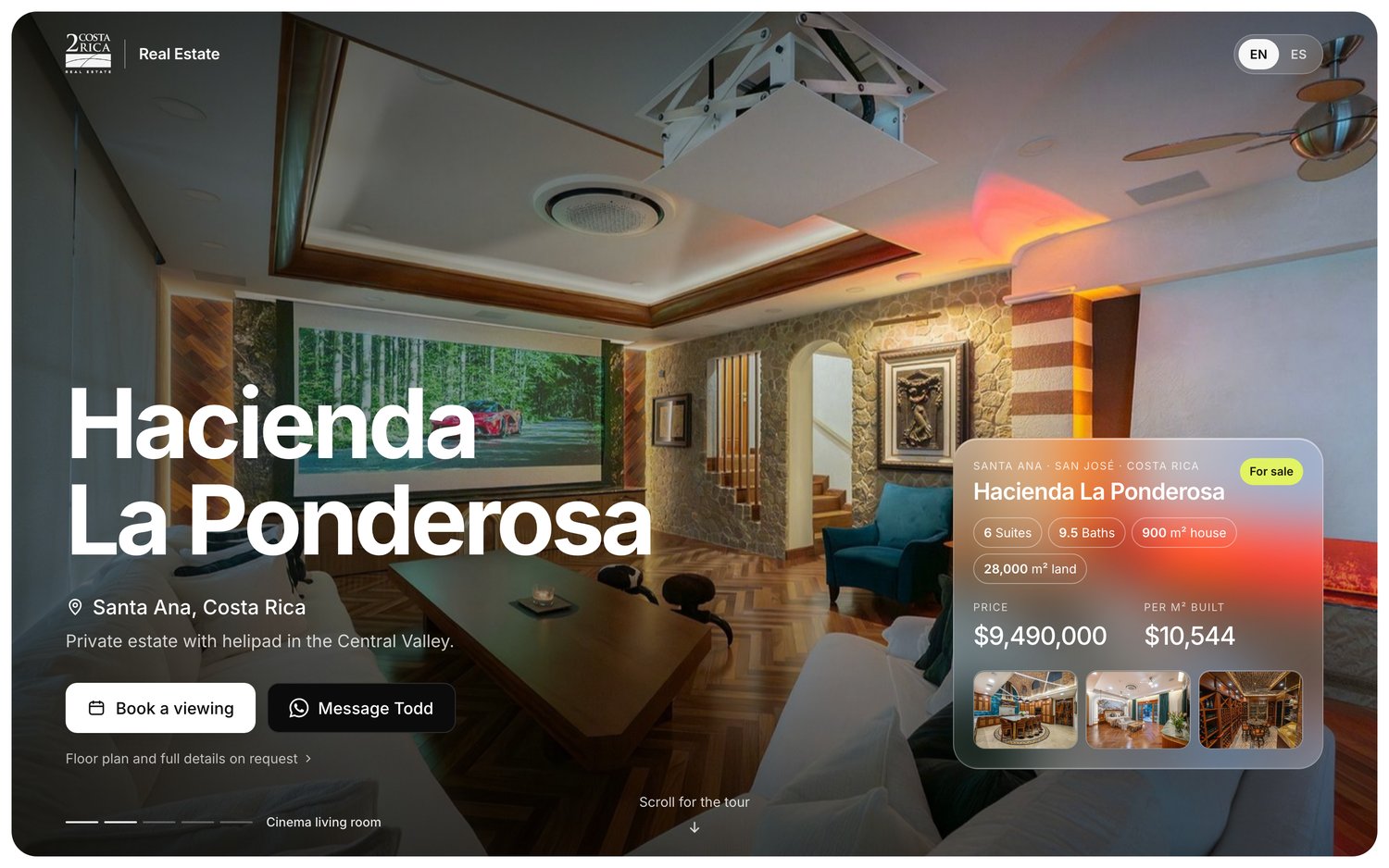 Hacienda La Ponderosa on its own page